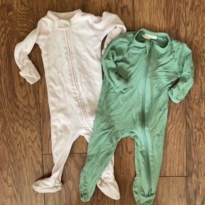 Kyte baby & l’oved baby footies 0-3 months